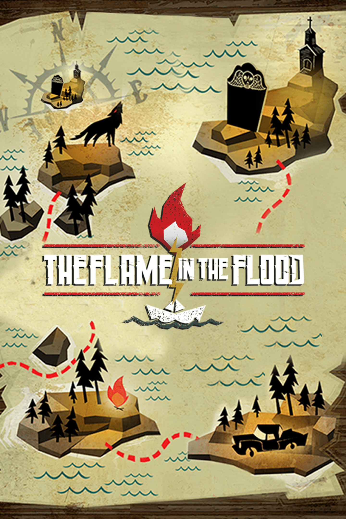 The Flame in the Flood box art