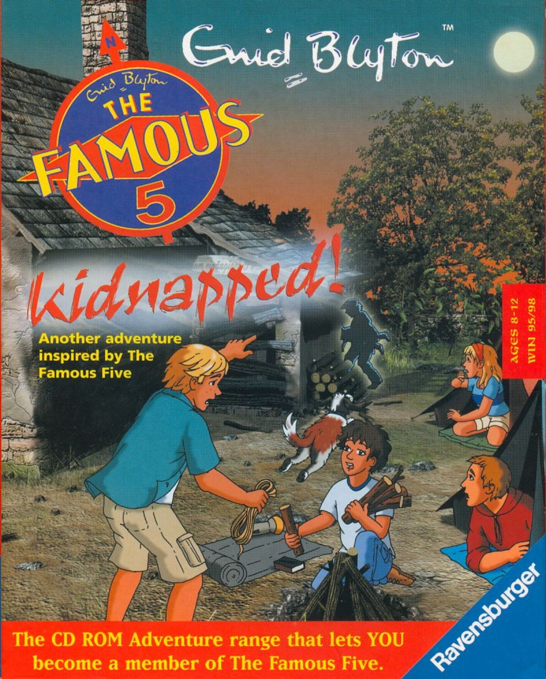 The Famous Five: Kidnapped cover