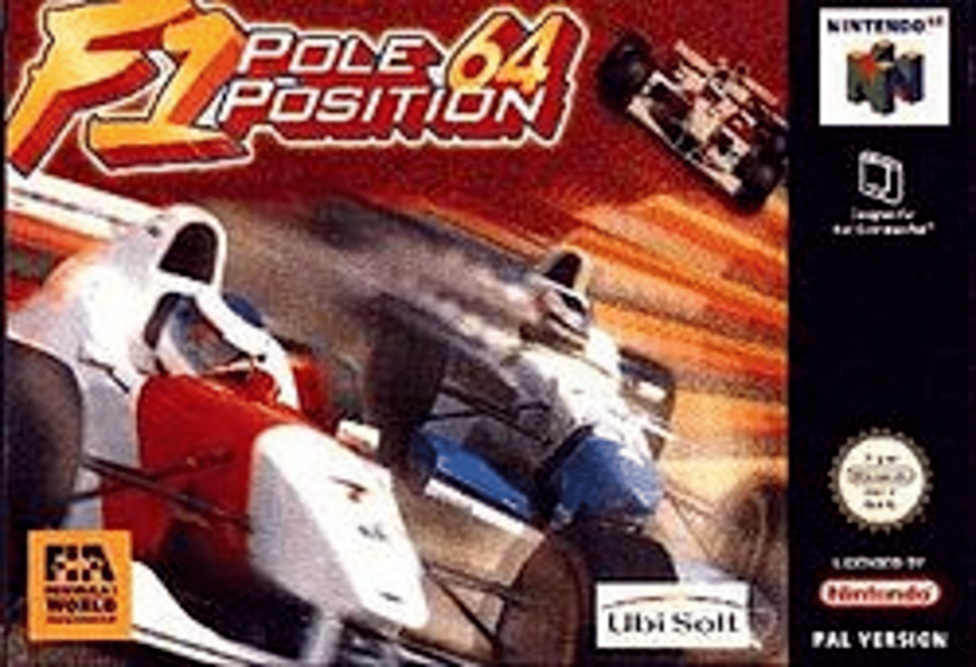 F1 Pole Position 64 box art