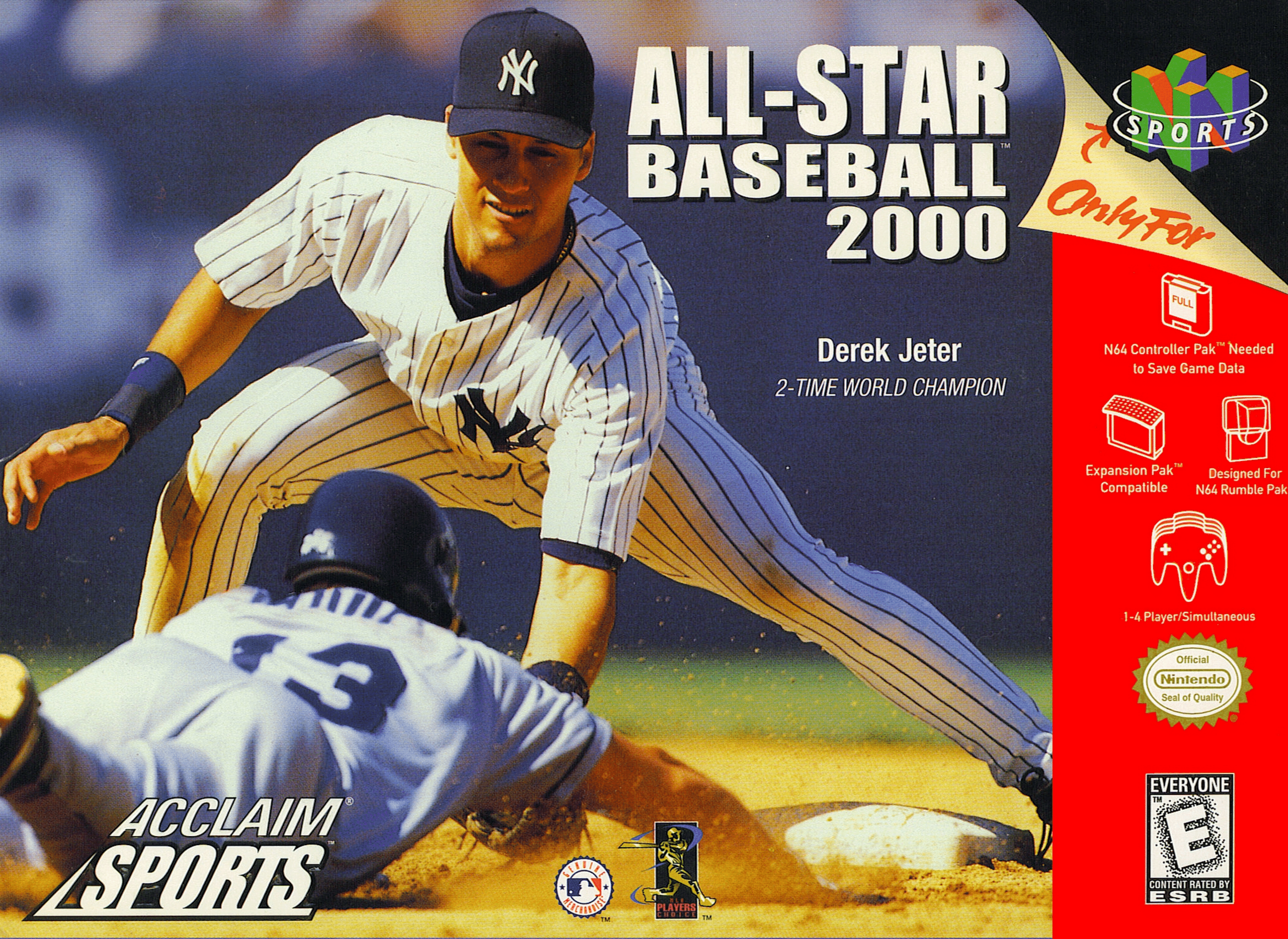 All-Star Baseball 2000 box art