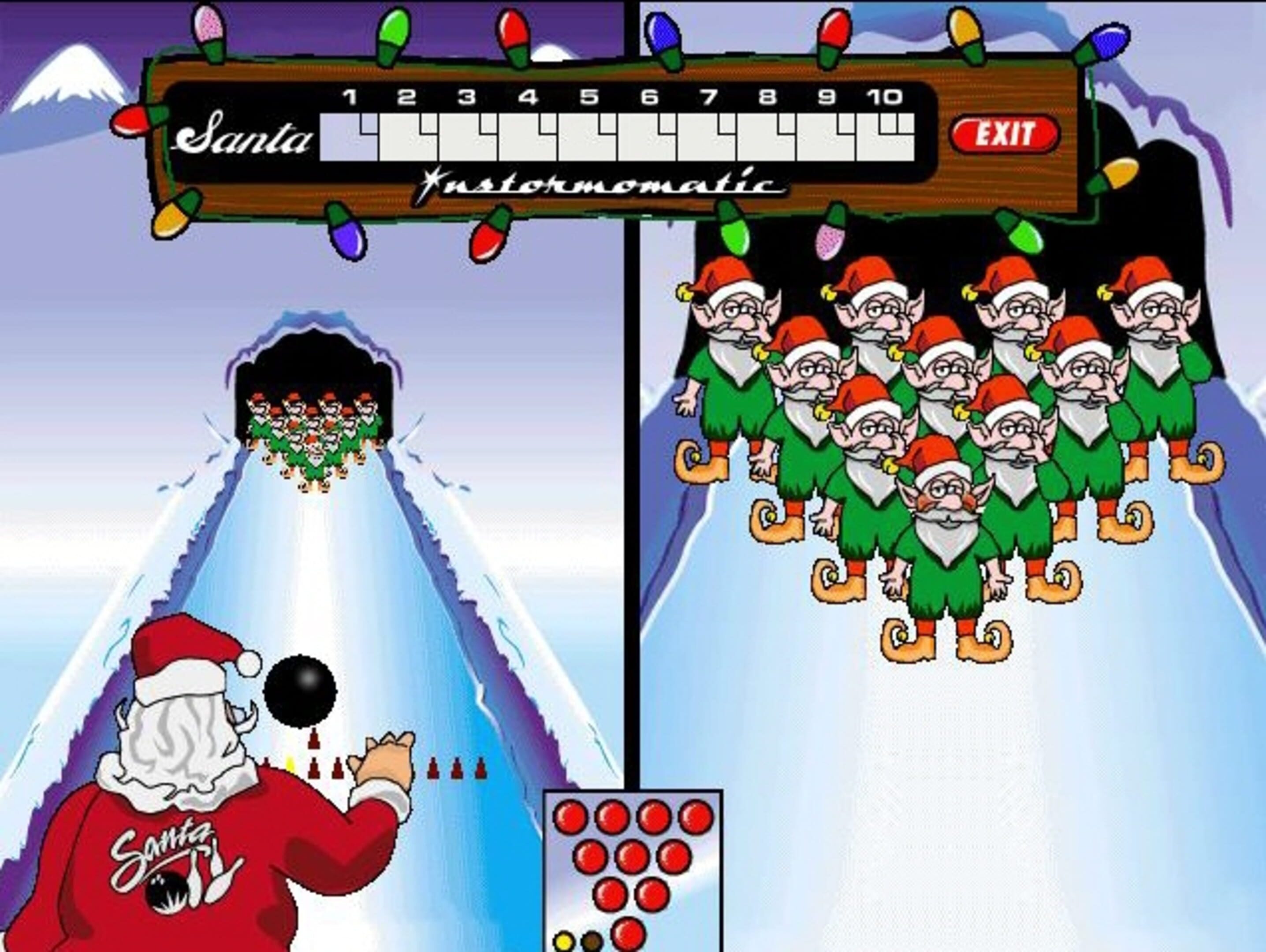 Elf Bowling 1 Online Play