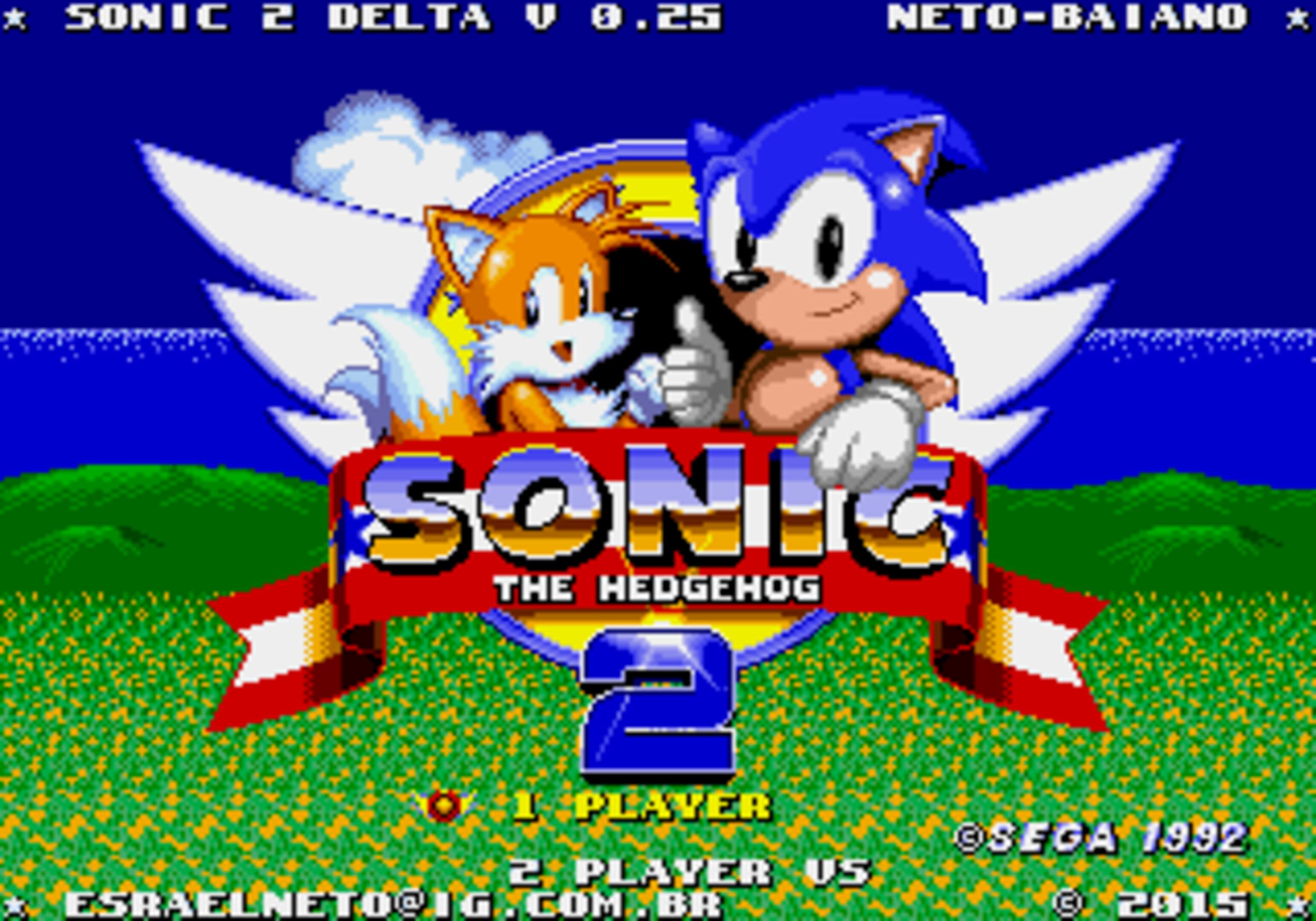 <b>Sonic</b> Delta 40Mb screenshot.