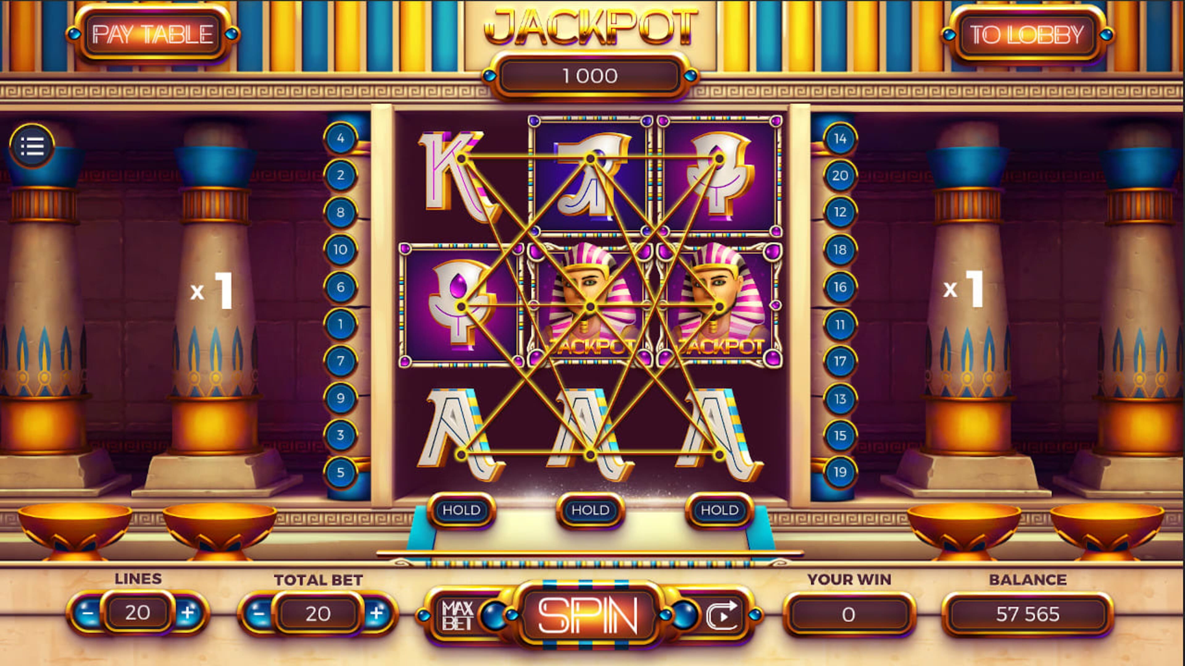 Play pyramid slot machine