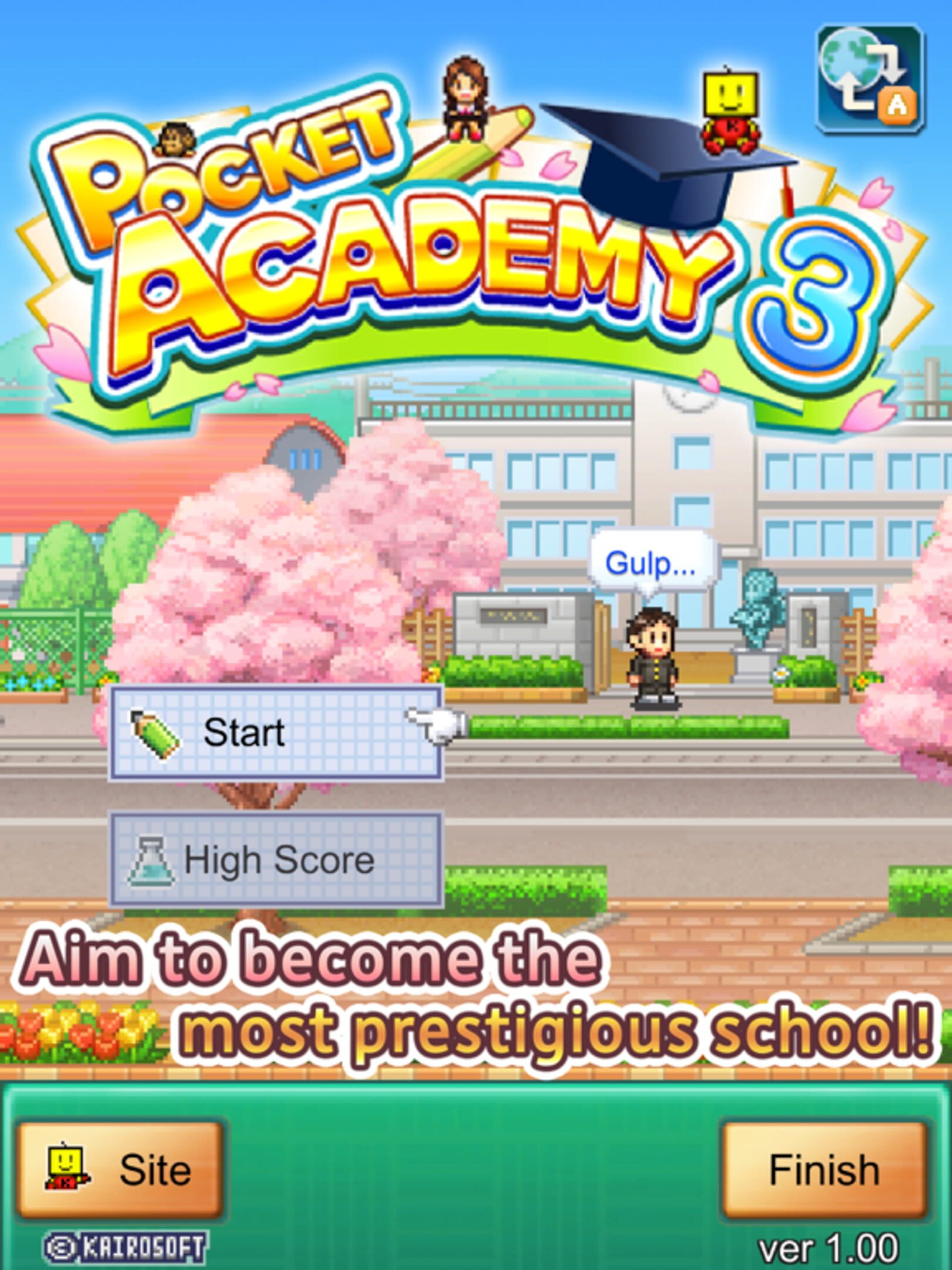 Pocket Academy 3 Stash Games tracker
