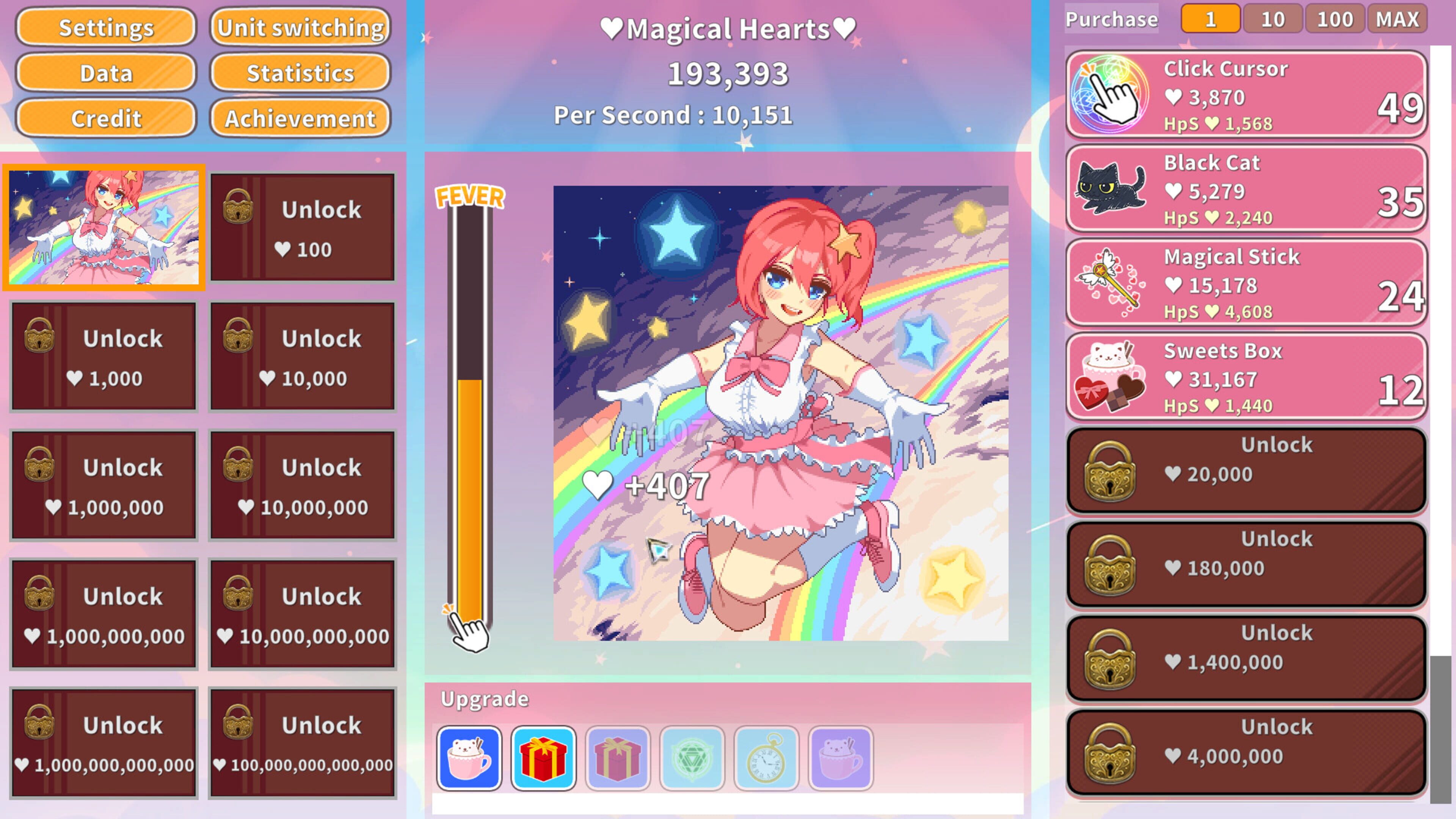 Magical Girl Clicker | Stash - Games tracker