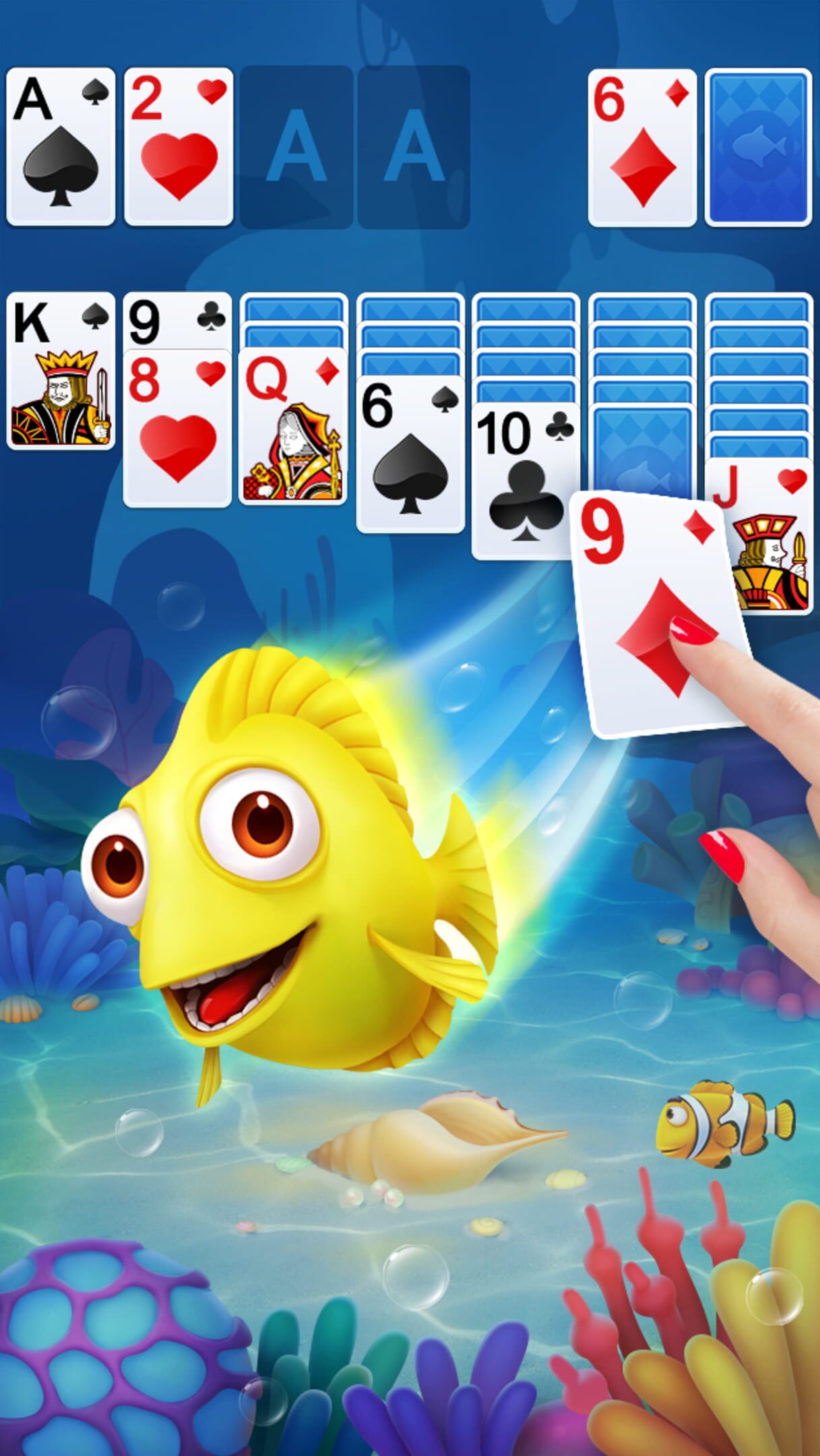 Solitaire klondike fish stash games tracker