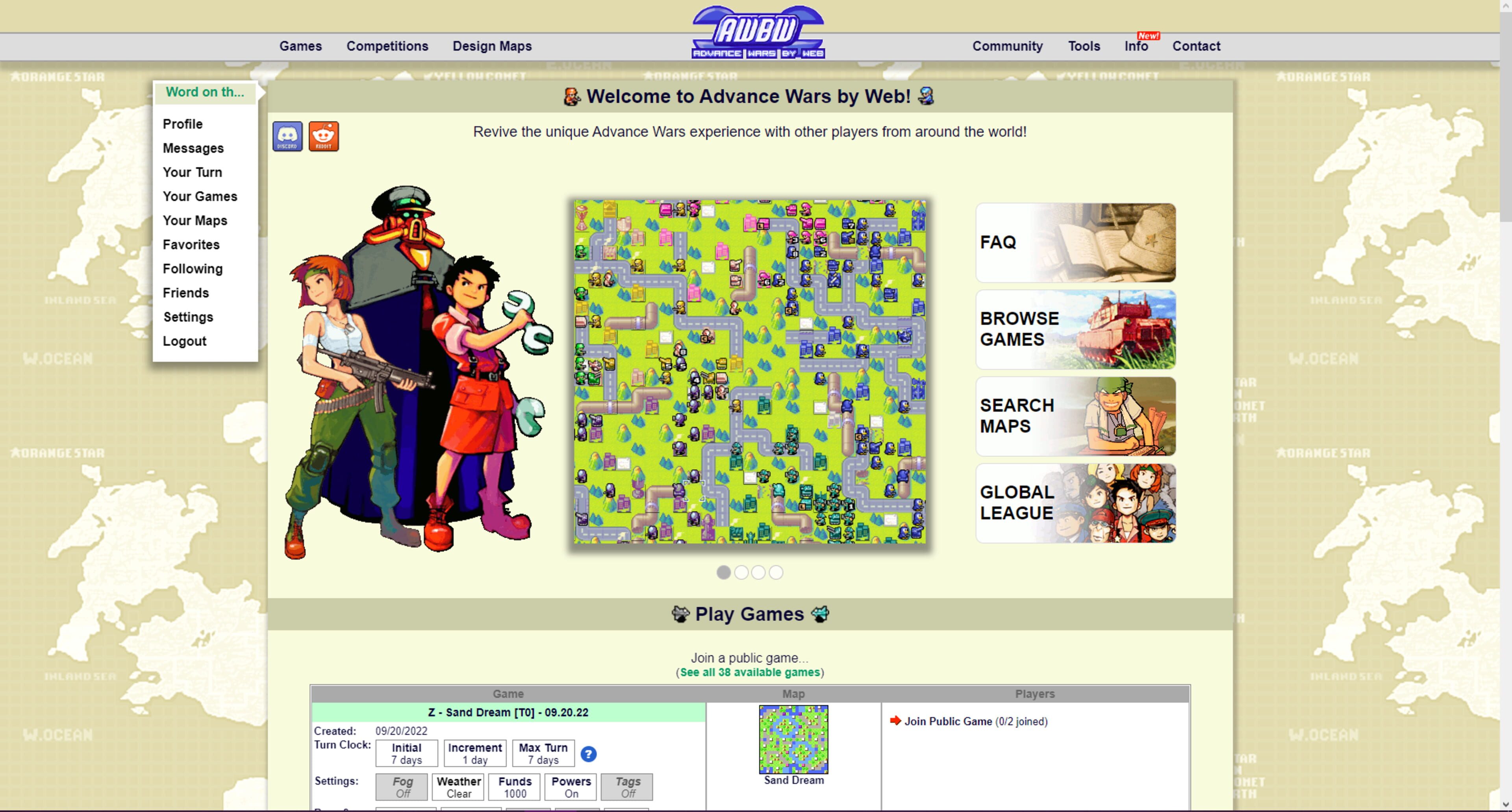 Featured image for Advance Wars by Web