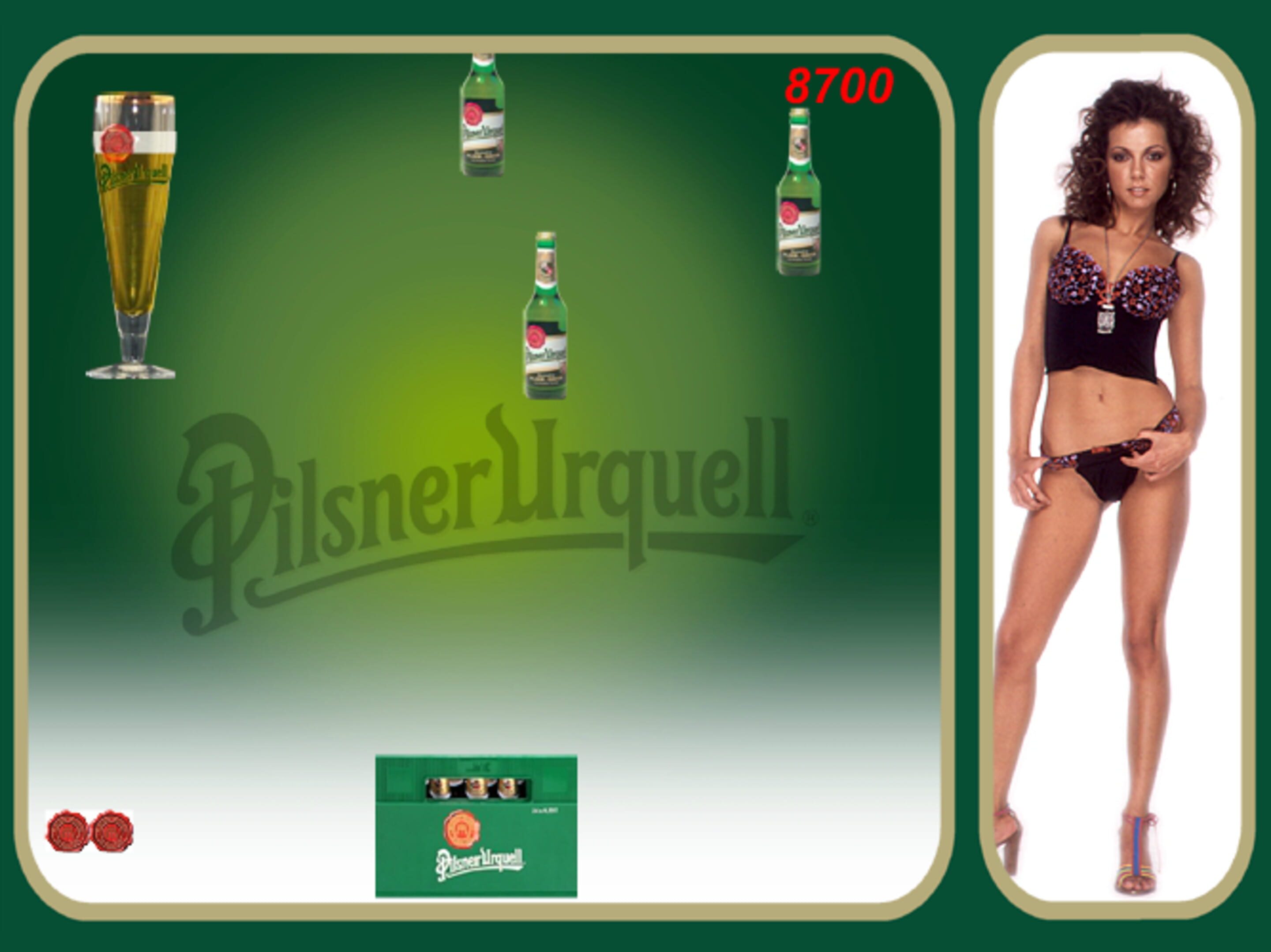 Женщины и пиво: Игра Pilsner urquell