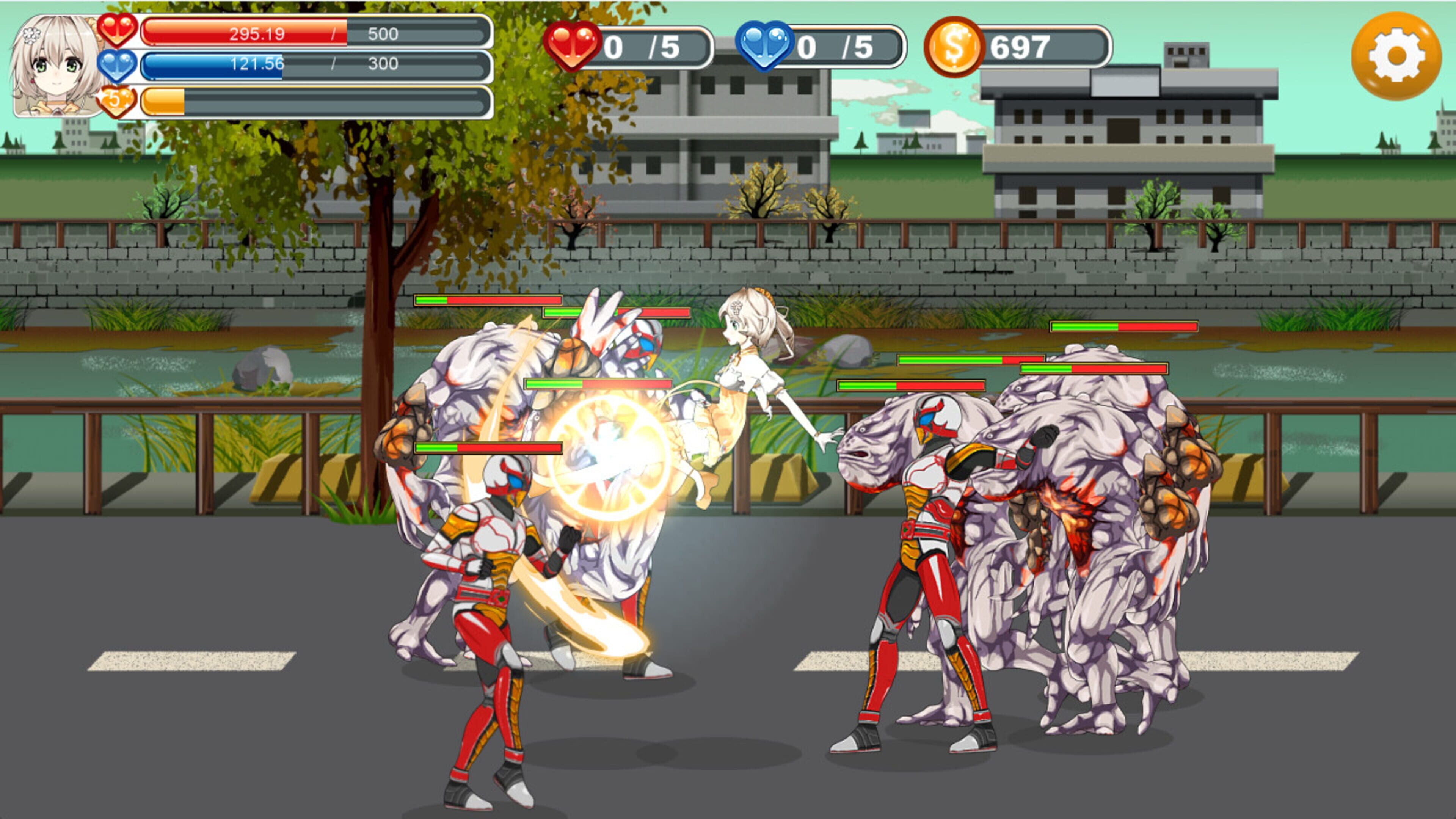 Magical angel fairy flower