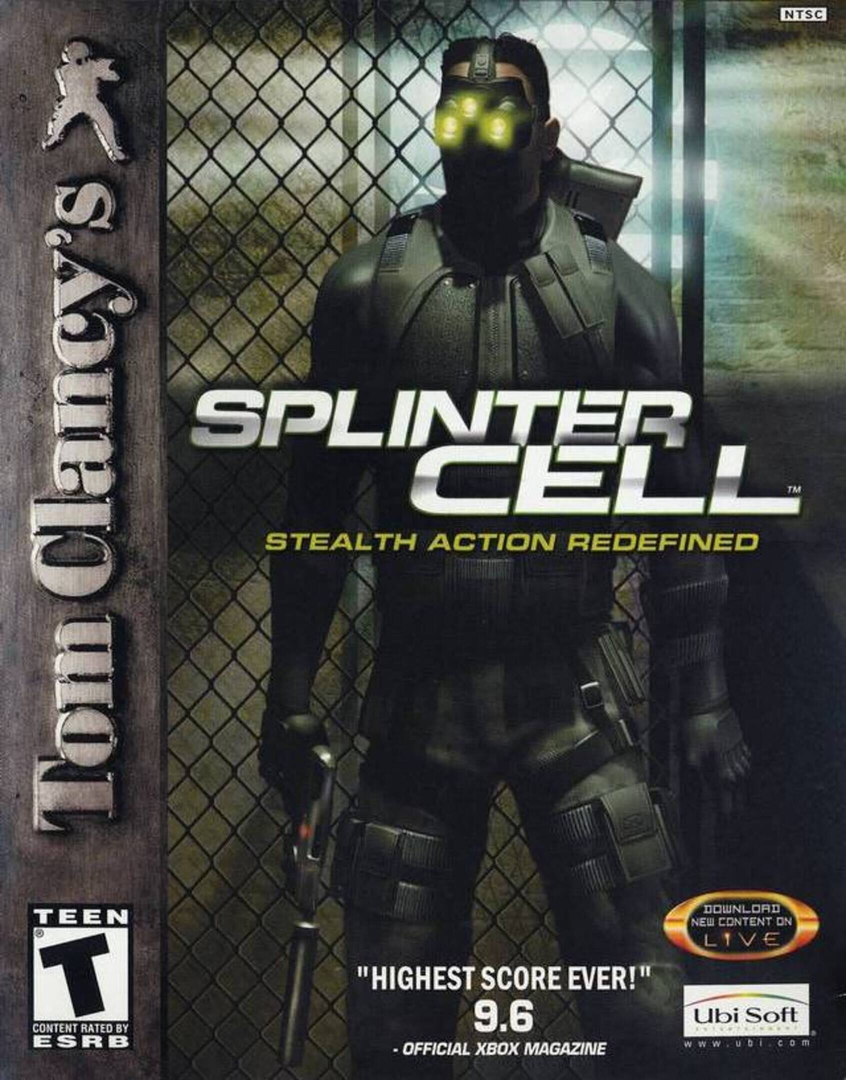 Tom Clancy's Splinter Cell box art