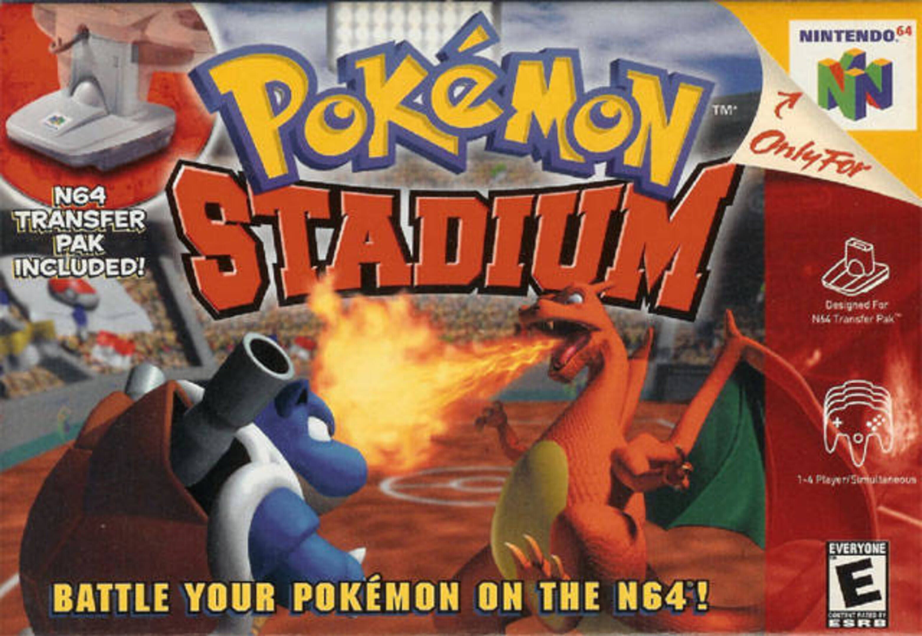 Pokémon Stadium box art