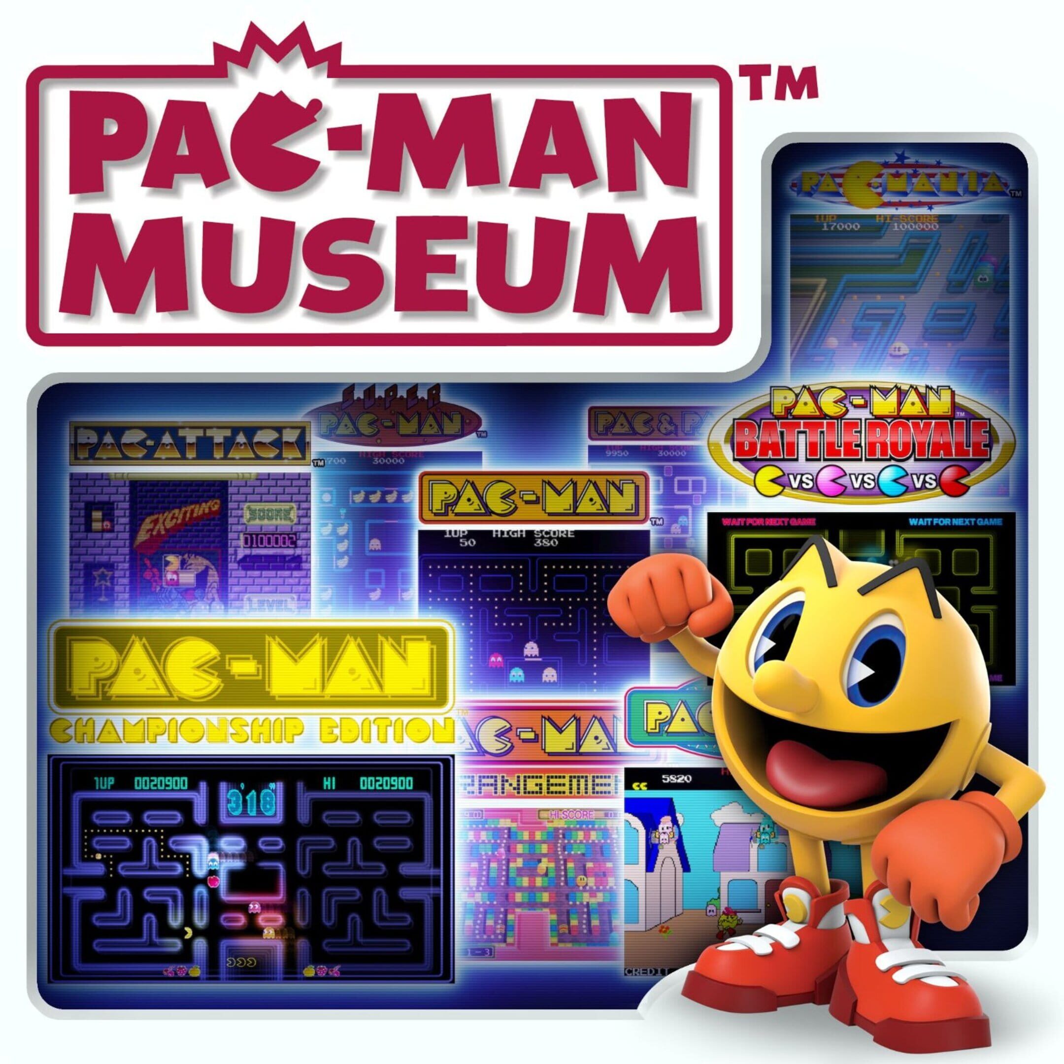 PAC-MAN MUSEUM box art