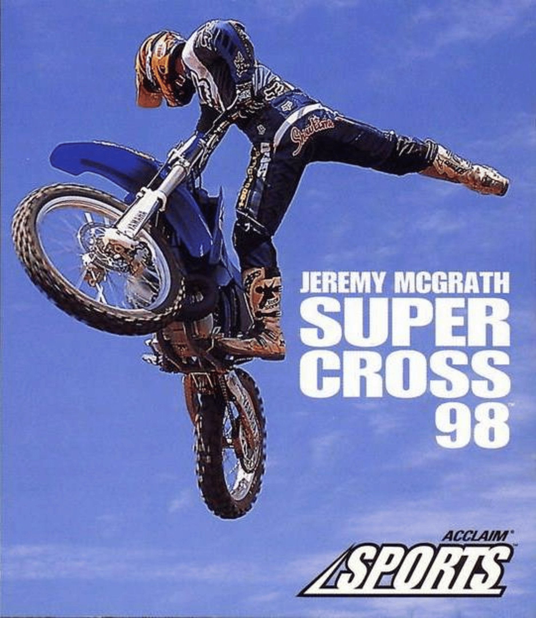 Jeremy McGrath Supercross 98 box art