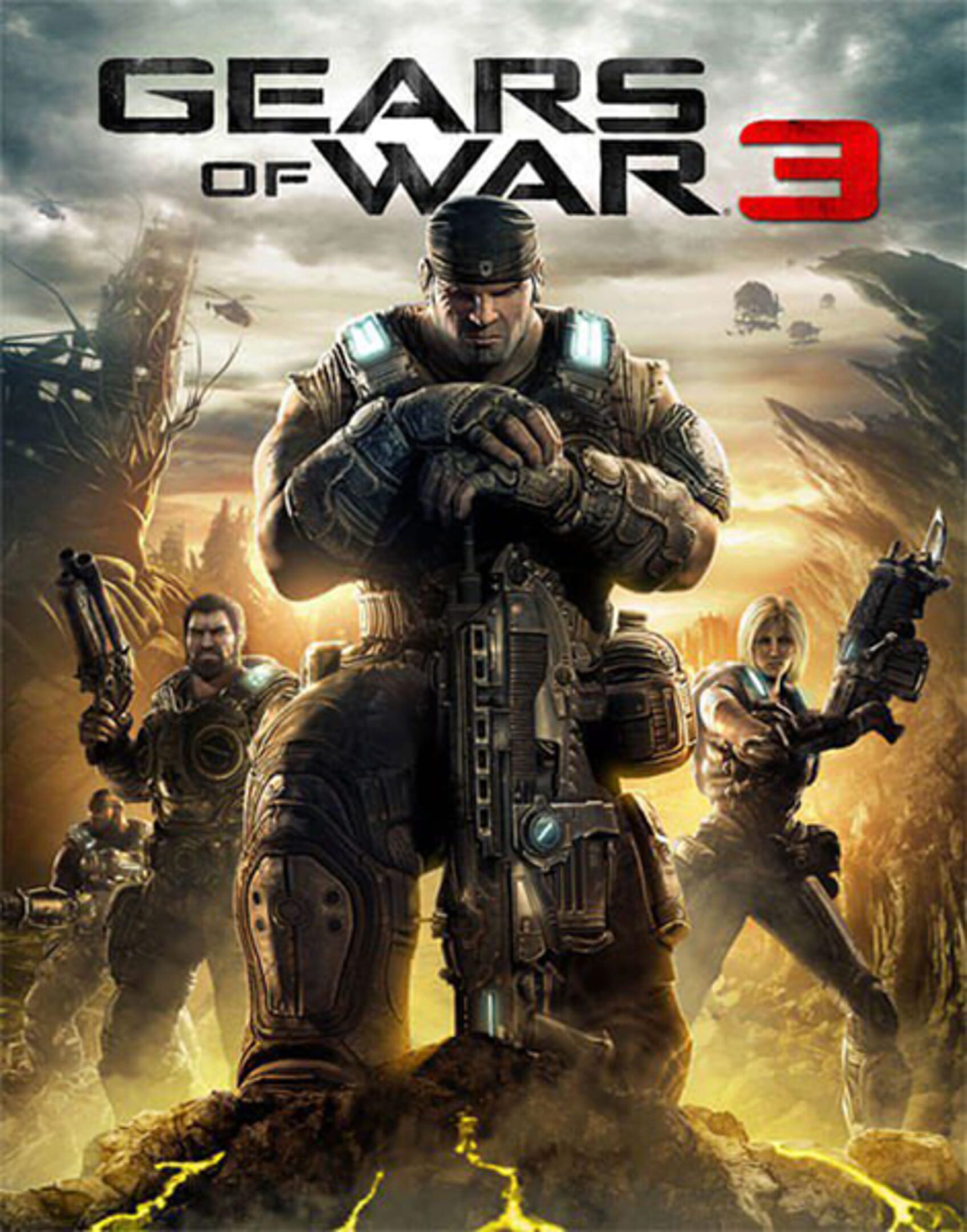 Gears of War 3 box art