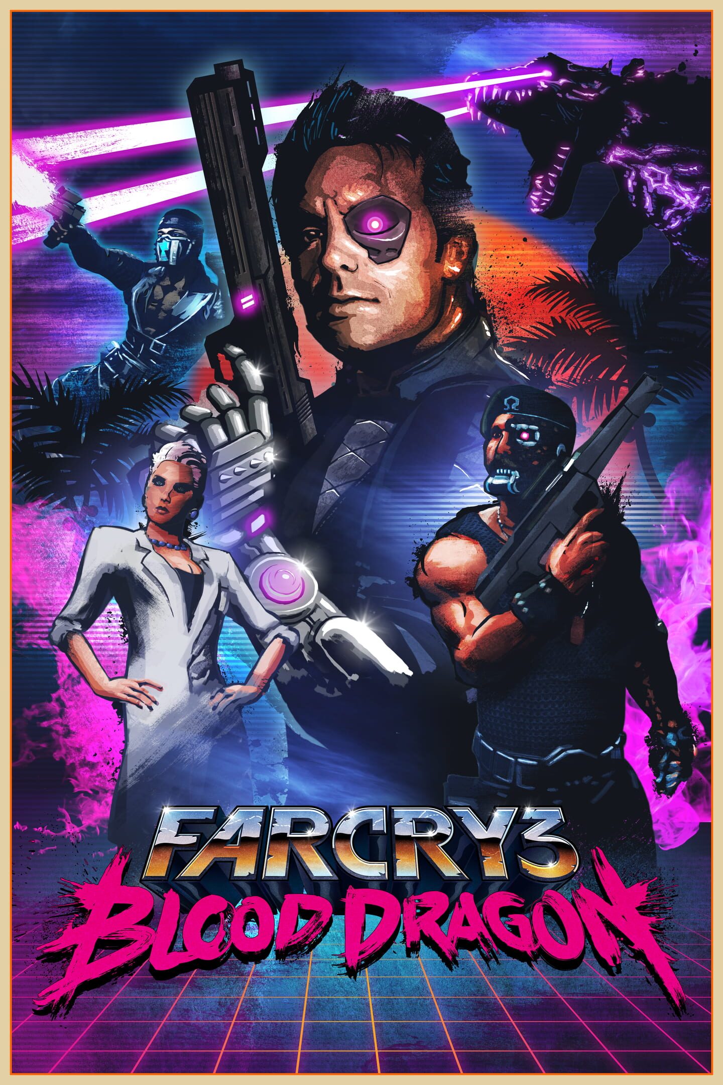 Far Cry 3: Blood Dragon box art