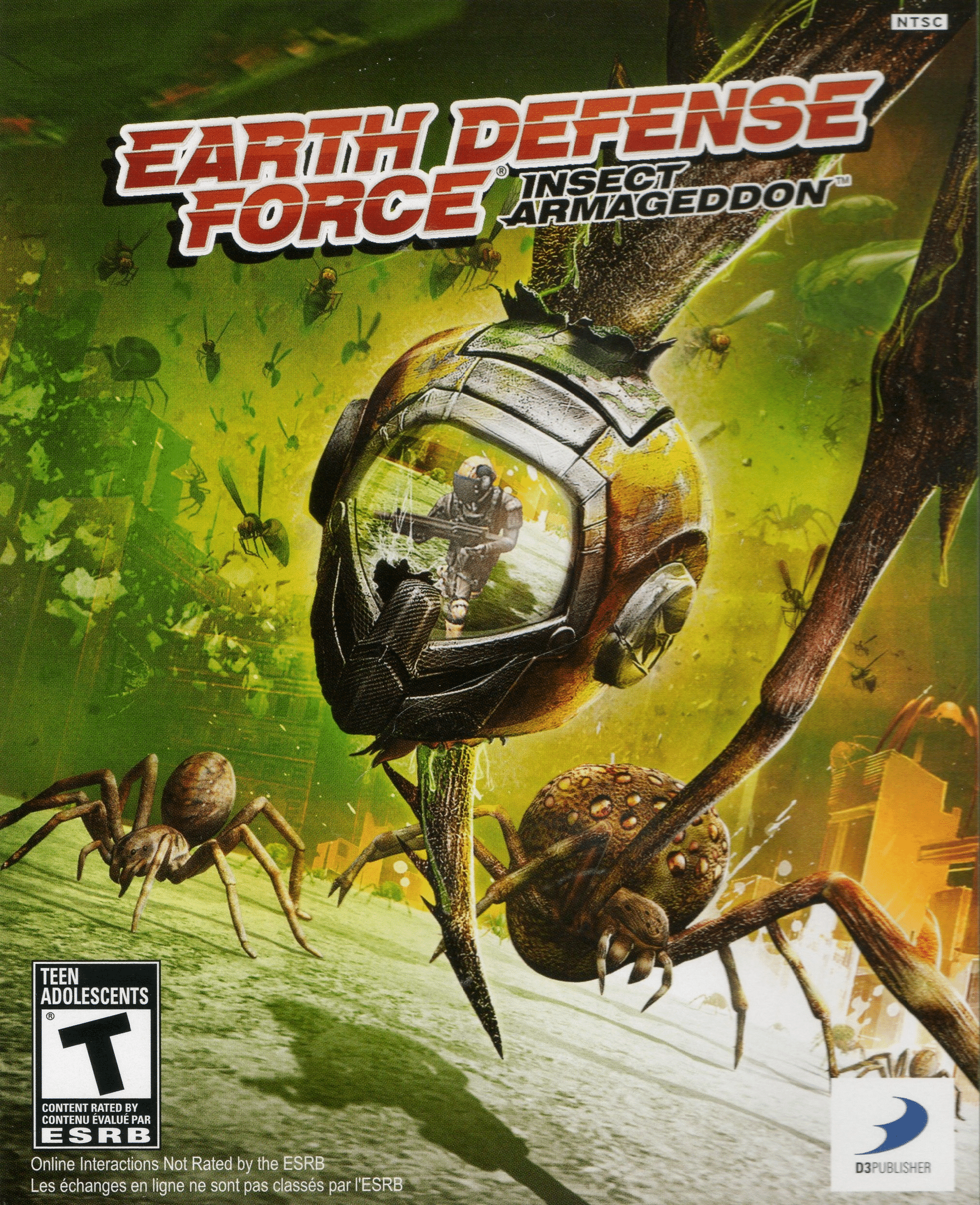 Earth Defense Force: Insect Armageddon box art