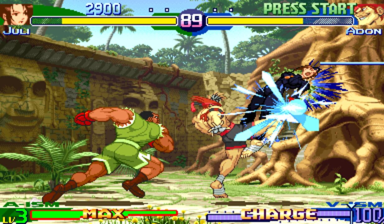 Screenshot of Street Fighter Alpha 3 (Arcade, 1998) - MobyGames