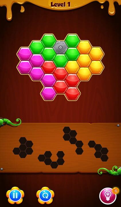 Roka Blocks Game - Fun & Hexagon Puzzle screenshot