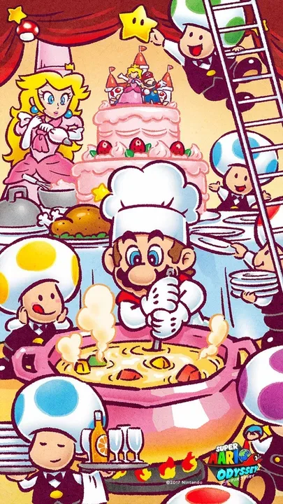 Super Mario Odyssey artwork 4417
