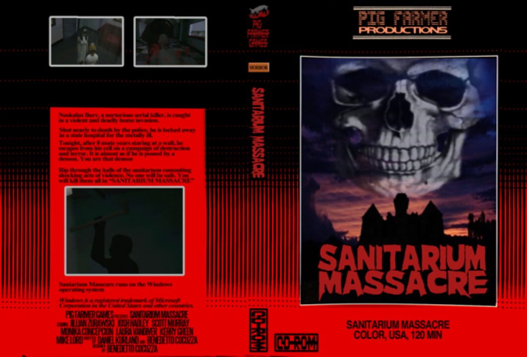 Sanitarium Massacre cover art