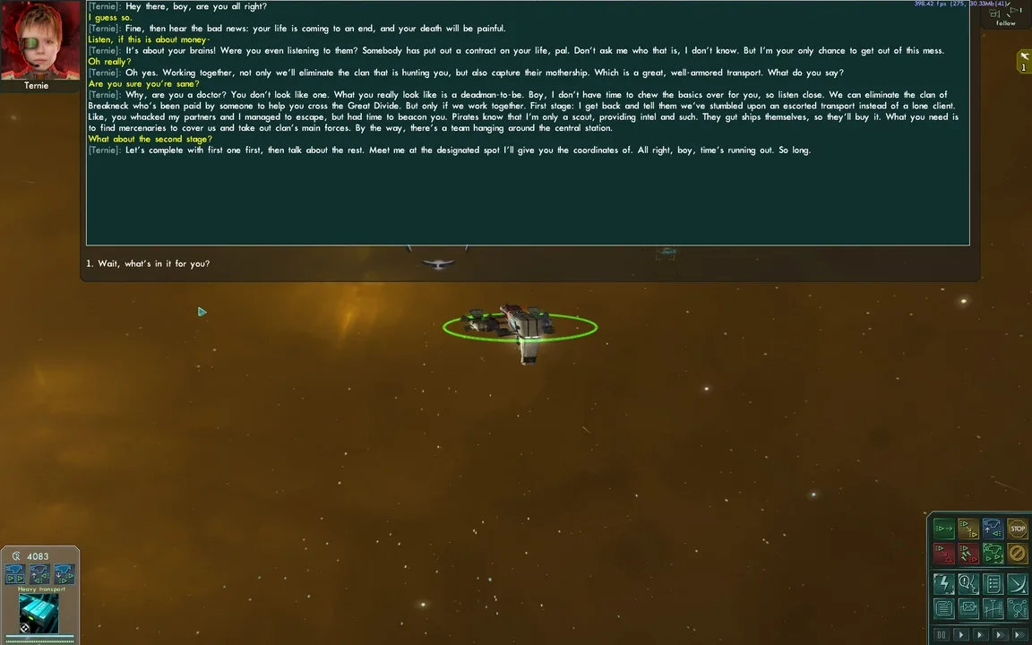 Star Wolves 3: Civil War screenshot 1