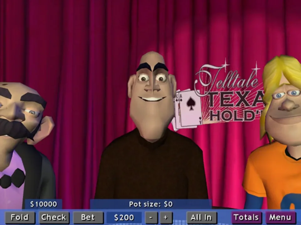 Telltale Texas Hold'em screenshot 1
