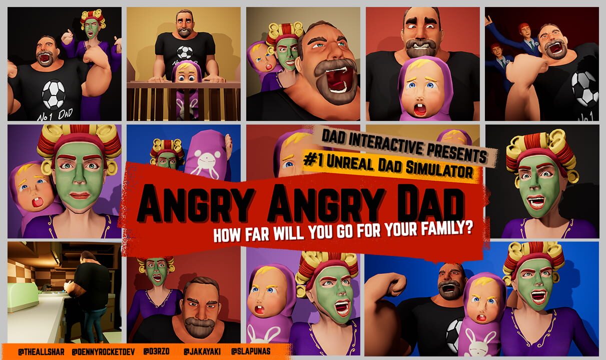 Angry Angry Dad artwork