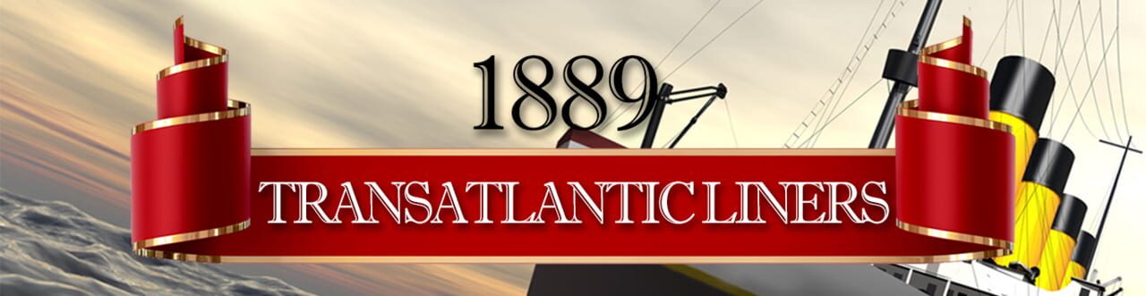 Transatlantic Liners 1889 artwork