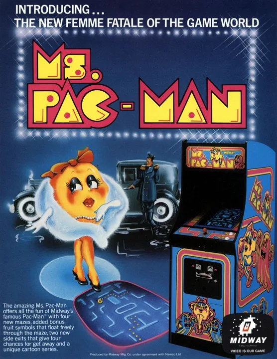 Ms. Pac-Man artwork 80341