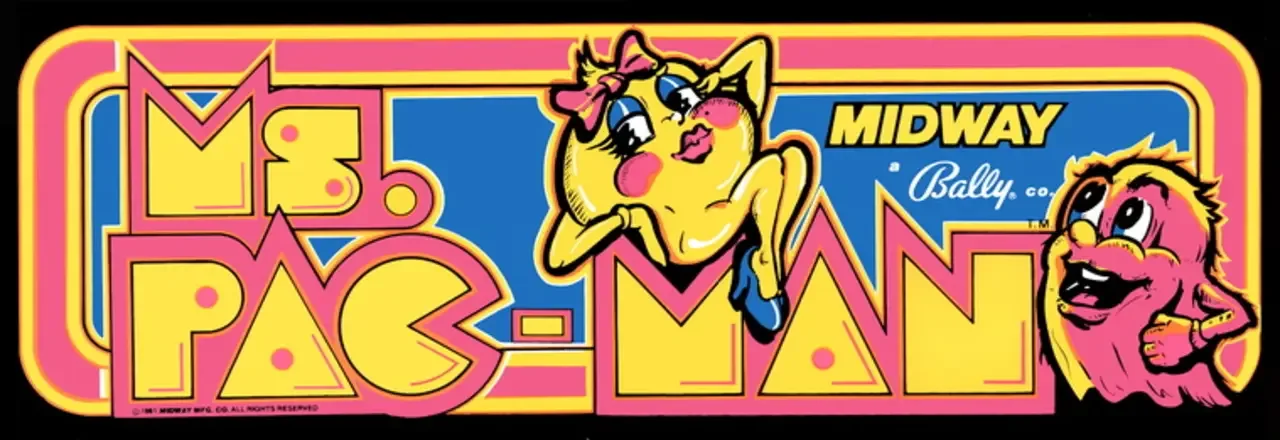Ms. Pac-Man artwork 84085