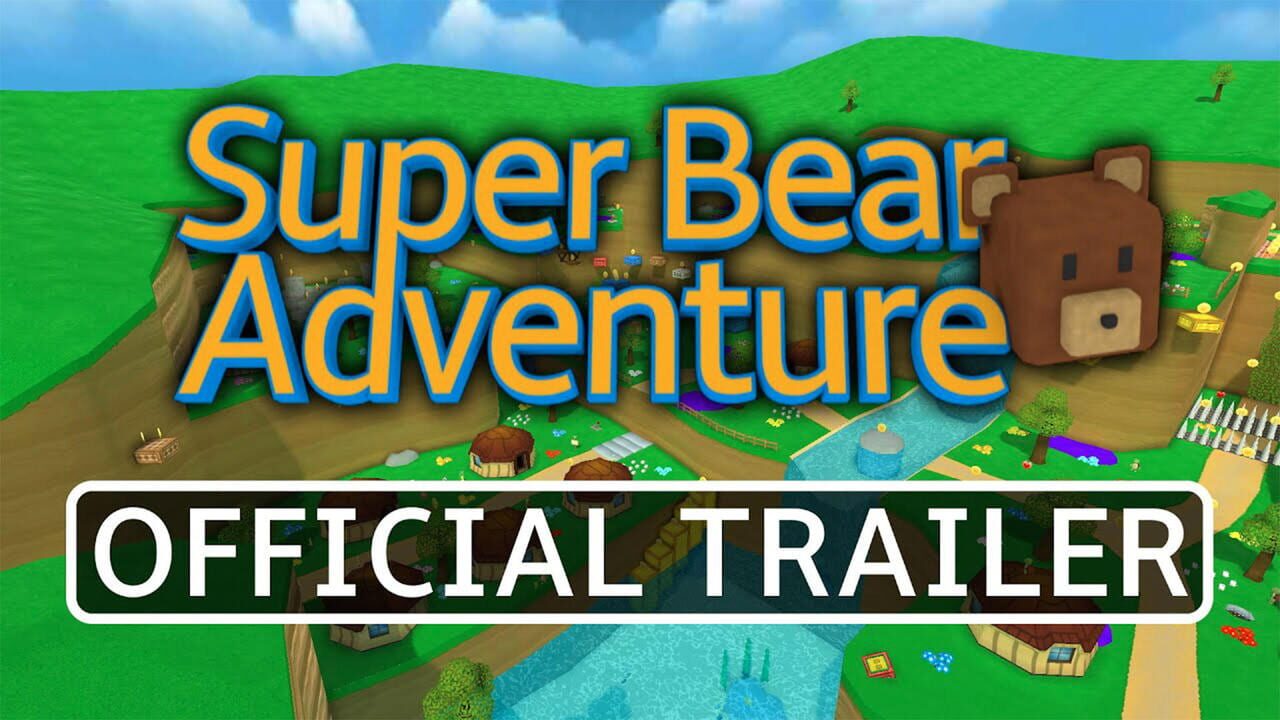 Super Bear Adventure - 3 STARS ON ALL SAVES (Beemothep Desert) 