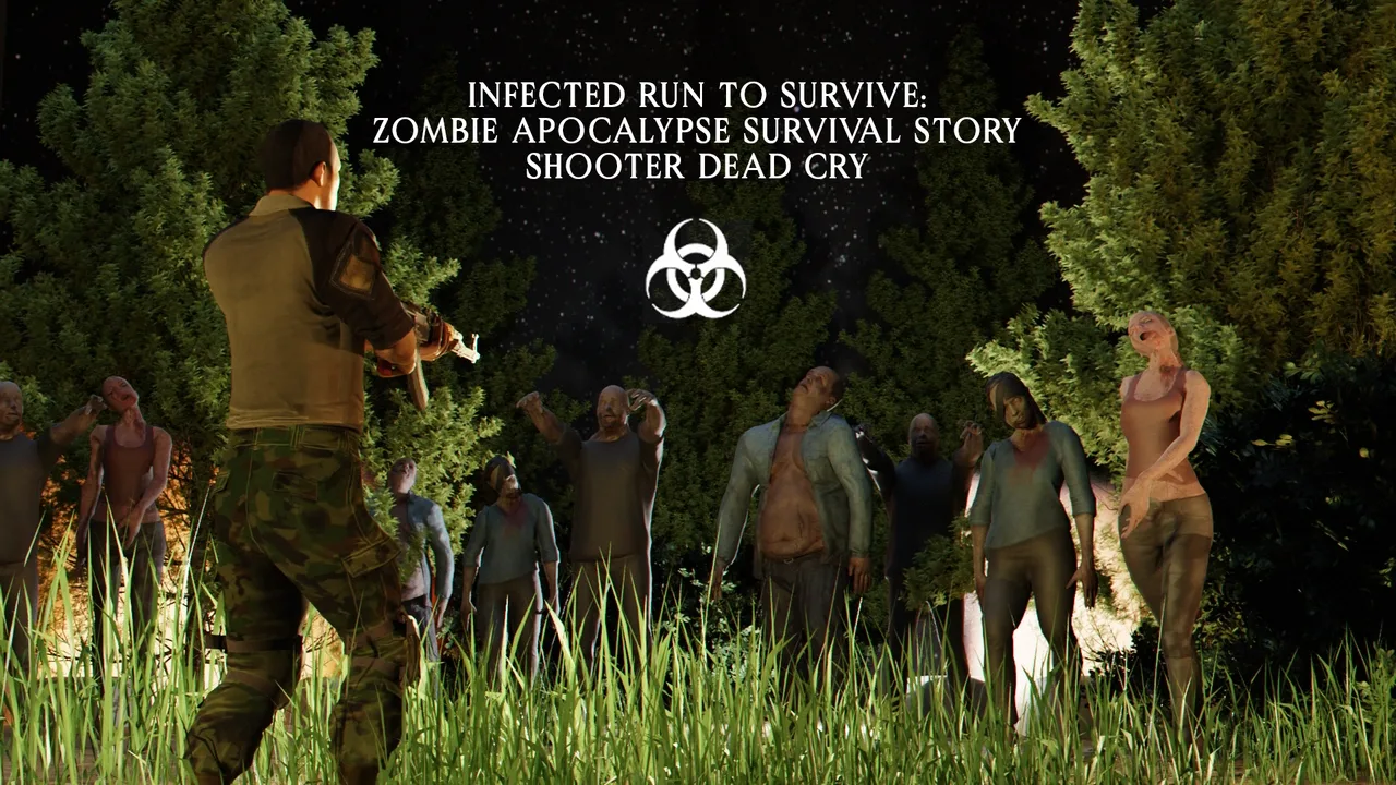 Infected run to Survive: Zombie Apocalypse Survival Story Shooter Dead Cry  (2022)