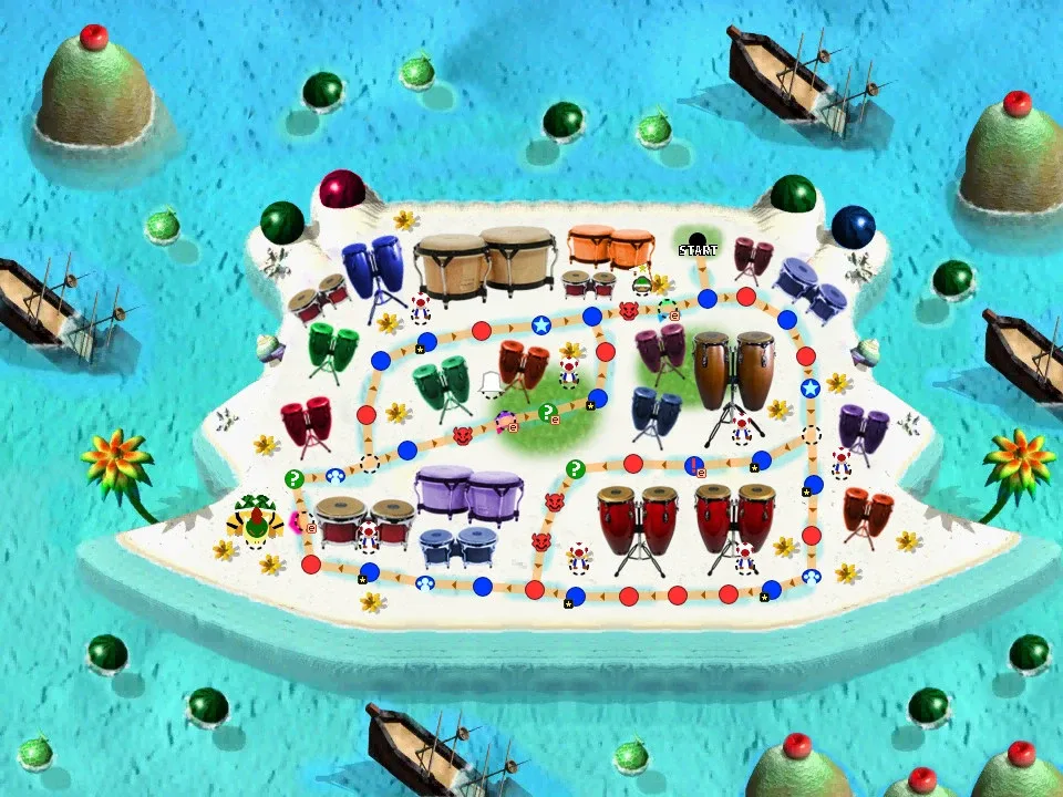 Mario Party 1: Mambo Beach
