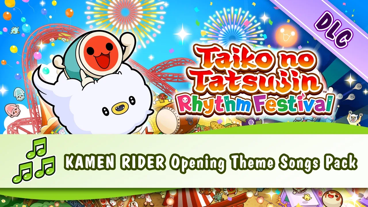 Taiko no Tatsujin: Rhythm Festival - Kamen Rider Opening Theme Songs Pack