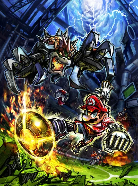 Mario Strikers Charged artwork 160990