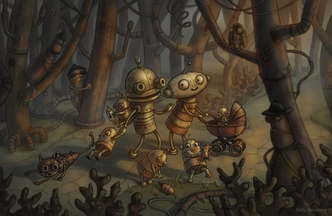 Machinarium artwork 191596