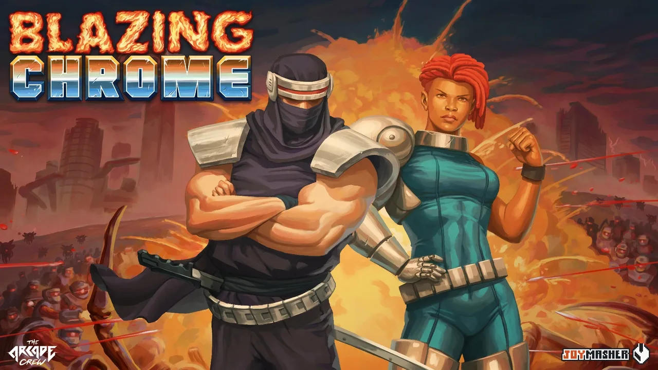 Blazing Chrome artwork 7556