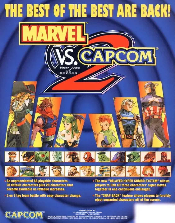 Marvel vs. Capcom 2: New Age of Heroes artwork 278629