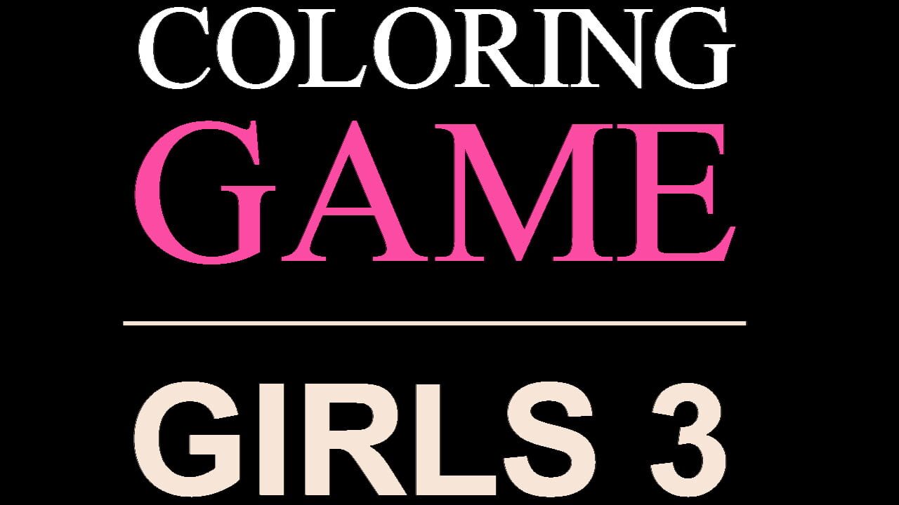 Coloring Game: Girls 3 — Screenshot 3