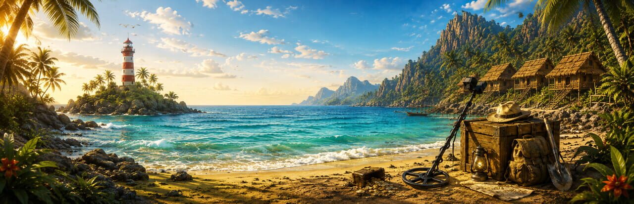 Metal Detector Island artwork 1