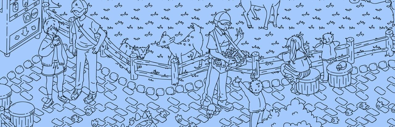 Cats and Seek: Zoo artwork 2