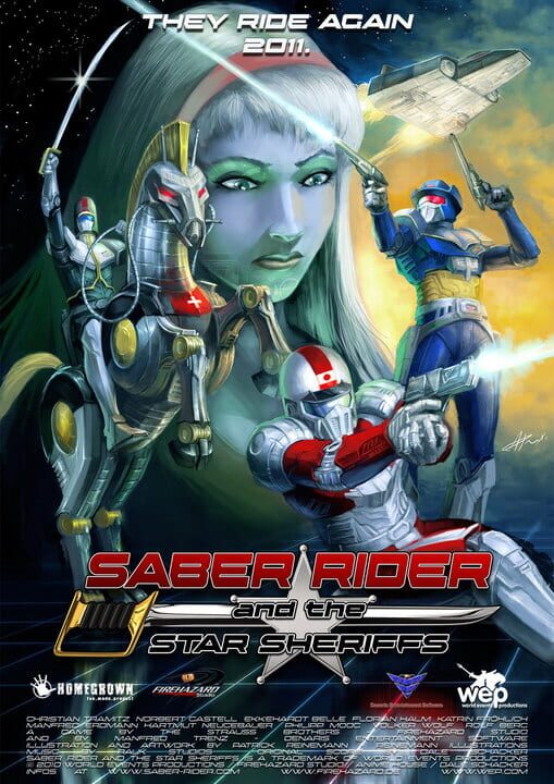 Saber Rider and the Star Sheriffs cover art