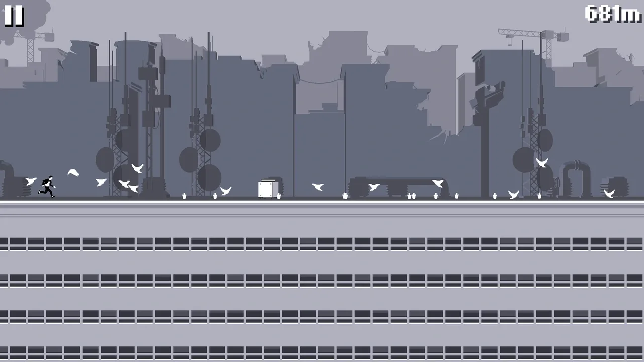 Canabalt screenshot 1