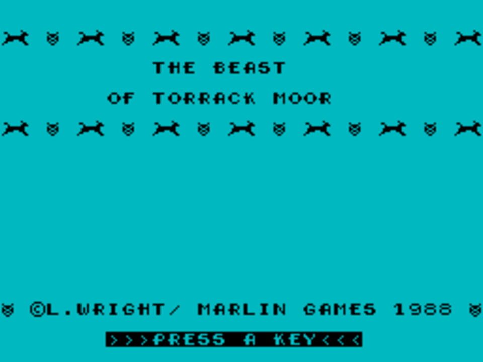 The Beast of Torrack Moor cover art