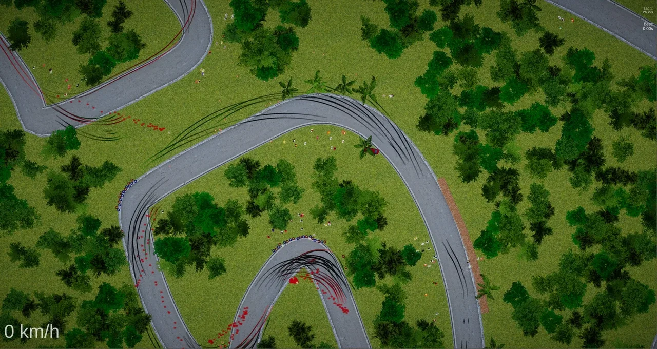 Bloody Rally Simulator screenshot 1