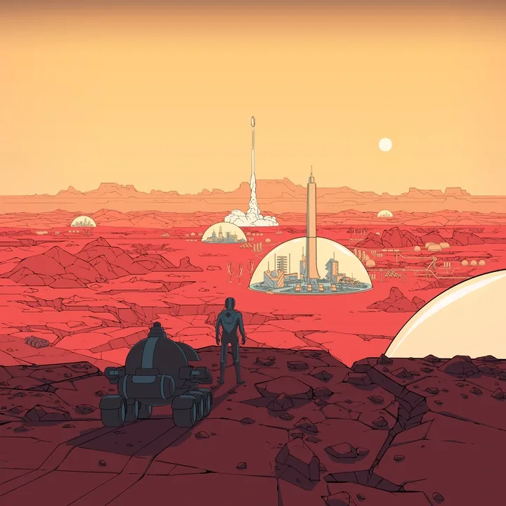 Surviving Mars artwork 454
