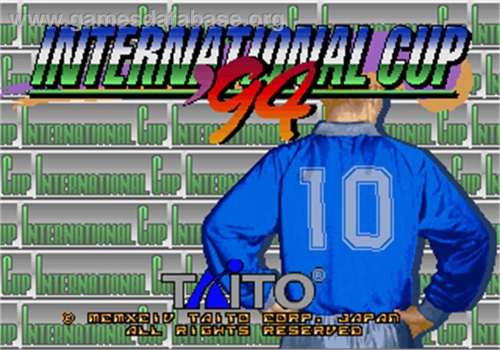 International Cup '94 cover art