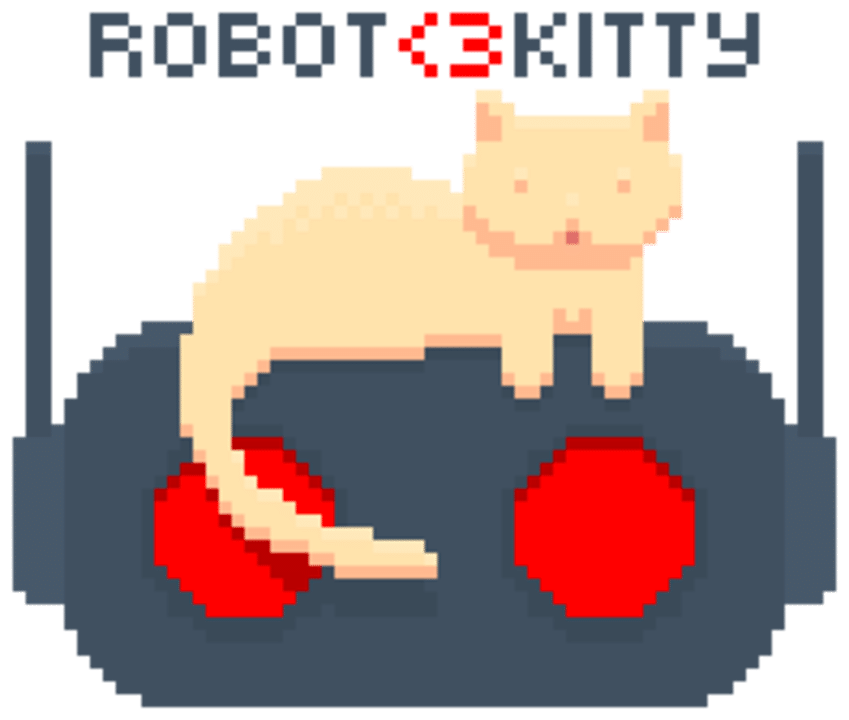 Robot Loves Kitty Logo