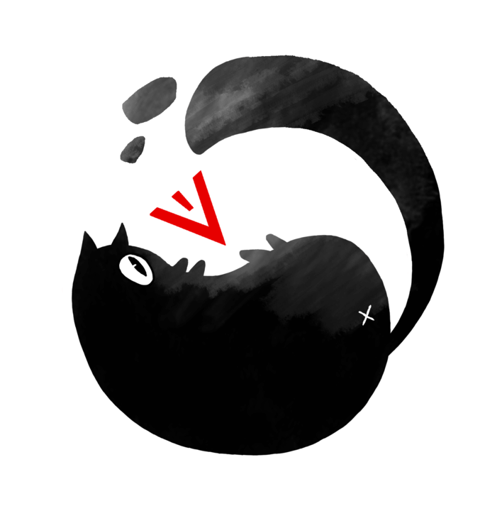 Fat Alien Cat Logo