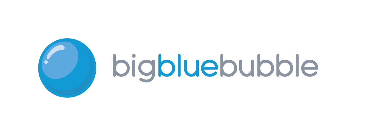 Big Blue Bubble Logo